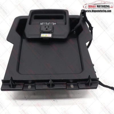 19-22 Oem Dodge Ram 1500 Center Console Back Storage Trim with Usb Power Outlet