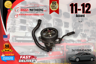 11-12 Factory Oem Honda Accord 2.4L Power Steering Pump 56100R40A080