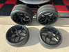 20" 21" Lamborghini Huracan Concave Forged Gloss Black wheels Complete Set