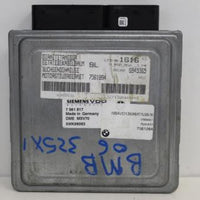 2004-2007 BMW 325xi Engine Brain Computer Control Module ECU 7 561 884 - BIGGSMOTORING.COM