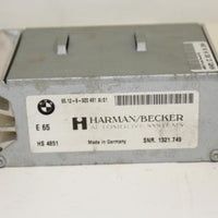 2004-2007 Bmw 530I Harman / Becker Amp Amplifier 65.12-6 920 461 - BIGGSMOTORING.COM