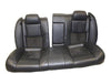 2005-2010 Chrysler 300 Srt8  Back  Rear  Black Leather Seat Back Seat Suede - BIGGSMOTORING.COM