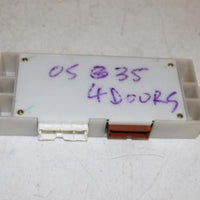 2003 06 Infiniti Gs35 Sedan Driver Side Left Seat Control Module  28566-Am600 - BIGGSMOTORING.COM