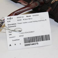 2004-2008 Nissan Maxima Right Passenger Power Side View Mirror - BIGGSMOTORING.COM