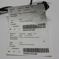 2003-2007 Cadillac Cts Left Driver Power Side View Mirror - BIGGSMOTORING.COM