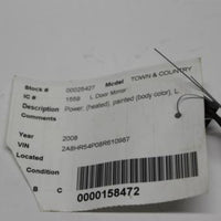 2008-2010 Chrysler Town And Country Left Driver Power Side View Mirror