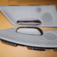 Bmw E46 Convertible Rear Grey Door Panel Leather Insert 00-06 323Ci 325Ci 330Ci