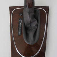 2006-2009 Mercedes W211 E320  E500 Gear Shifter Bezel Selector  & Boot Knob - BIGGSMOTORING.COM