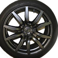 12-15 Gtr R35 Oem 20" Rays Wheels & Dunlop Tires Runflat Very Good Set Nice 12K - BIGGSMOTORING.COM