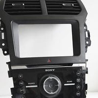 2011-2012 Ford Explorer SONY Radio Face Control Panel Bb5T-18A802-Cj