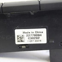 2011-2013 Yukon Tahoe Avalanche Brake Pedal Braking Traction Switch 22778094