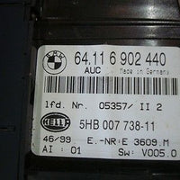 99 00 01 02 03 04 05 Bmw 323 325 330 E46 Temperature Ac Heater Climate Control