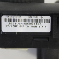 2007-2014 Gm Tahoe Yukon Suburban Dash Headlight 4Wheel Drive Switch