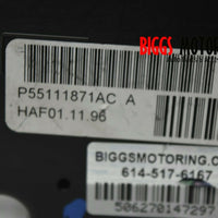 2008-2010 Chrysler 300 Dodge Charger Ac Heater Climate Control Unit P55111871AC