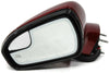 2013-2016 Ford Fusion Driver Left  Side Power Door Mirror Red W/ Heat