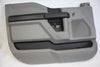2015-2017 FORD F150 FRONT DRIVER  SIDE DOOR PANEL GRAY