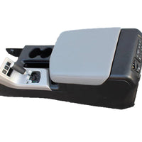 07- 12 Sequoia Tundra Center Console Store  W/ Floor Shifter Grey Black - BIGGSMOTORING.COM