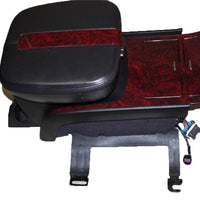 07-09 Escalade Center Console Ebony Wood Grain W/ Cup Holder Rear Ac Temp - BIGGSMOTORING.COM