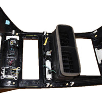 07 08 Explorer Mountaineer Radio Bezel Wood Tan Black - BIGGSMOTORING.COM