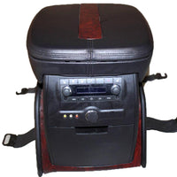 07-09 Escalade Center Console Ebony Wood Grain W/ Cup Holder Rear Ac Temp - BIGGSMOTORING.COM