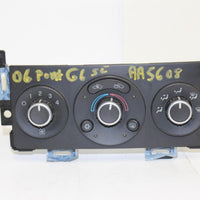 2005-2009 PONTIAC G6 A/C HEATER TEMPERATURE CLIMATE CONTROL UNIT 52411167 - BIGGSMOTORING.COM