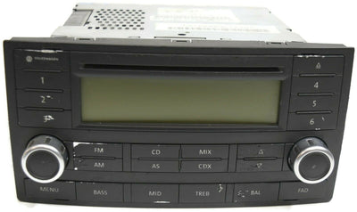 2004-2010 Volkswagen Touareg Radio Stereo Cd Player 7L6 035 180B - BIGGSMOTORING.COM