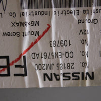 2008-2009 NISSAN ROGUE BOSE RADIO STEREO 6 DISC CHANGER  CD PLAYER 28185-JM200