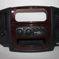2002-2005 Dodge Ram Dash Radio Climate Control Bezel 5GT17TRMAA - BIGGSMOTORING.COM
