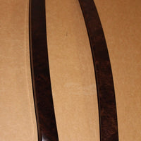 2010-2012 BMW E90 328i 335i Wood Grain Rear Right & LEFT Trim OEM