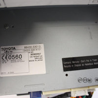 2007-2009 LEXUS ES350 NAVIGATION GPS RADIO CASSETTE CD PLAYER 86430-33013