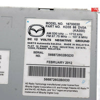 2013-2014 Mazda CX5 Navigation Radio Stereo Cd Mp3 Player KD35 66 DV0A