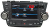 2008-2010 Toyota Highlander Navigation Radio Cd Player Touch Screen 86120-48F30