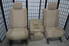 2007-2013 Toyota Tundra 40/20/40 Front Seats W/ Airbag Manual Tan Cloth Jumpseat