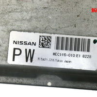 2009 Nissan Murano Engine Computer Control Module ECU MEC116-010 E1