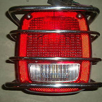 87-06 JEEP WRANGLER TAILLIGHTS W/ GUARD FREE CHROME GAS